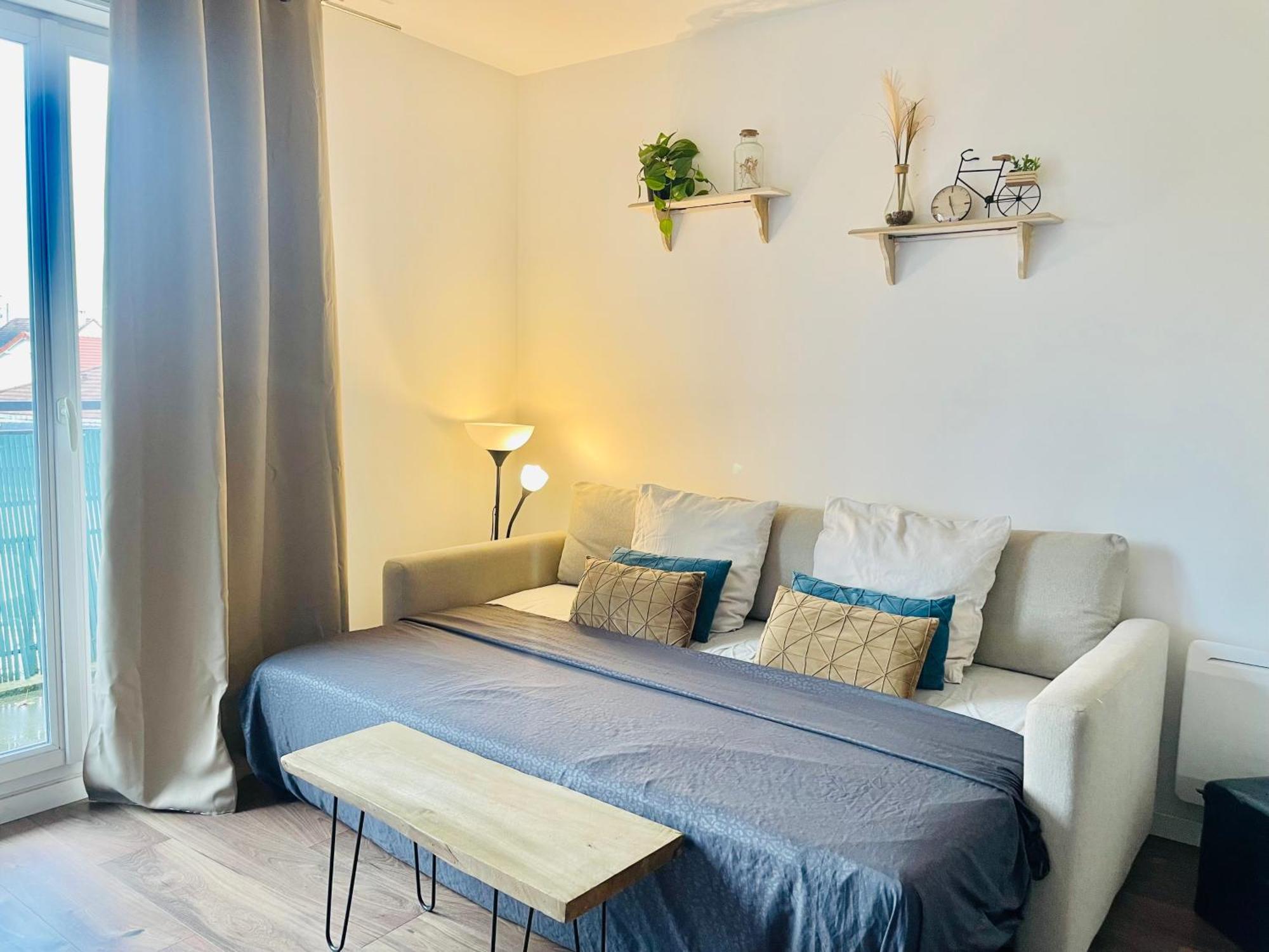 Appartement T2 Ideal Pour Familles Ou Sejour D Affaire Argenteuil Exterior foto